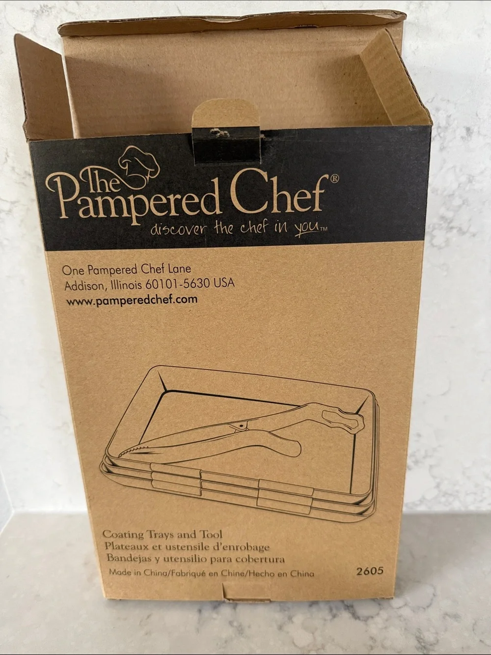 The Pampered Chef set white